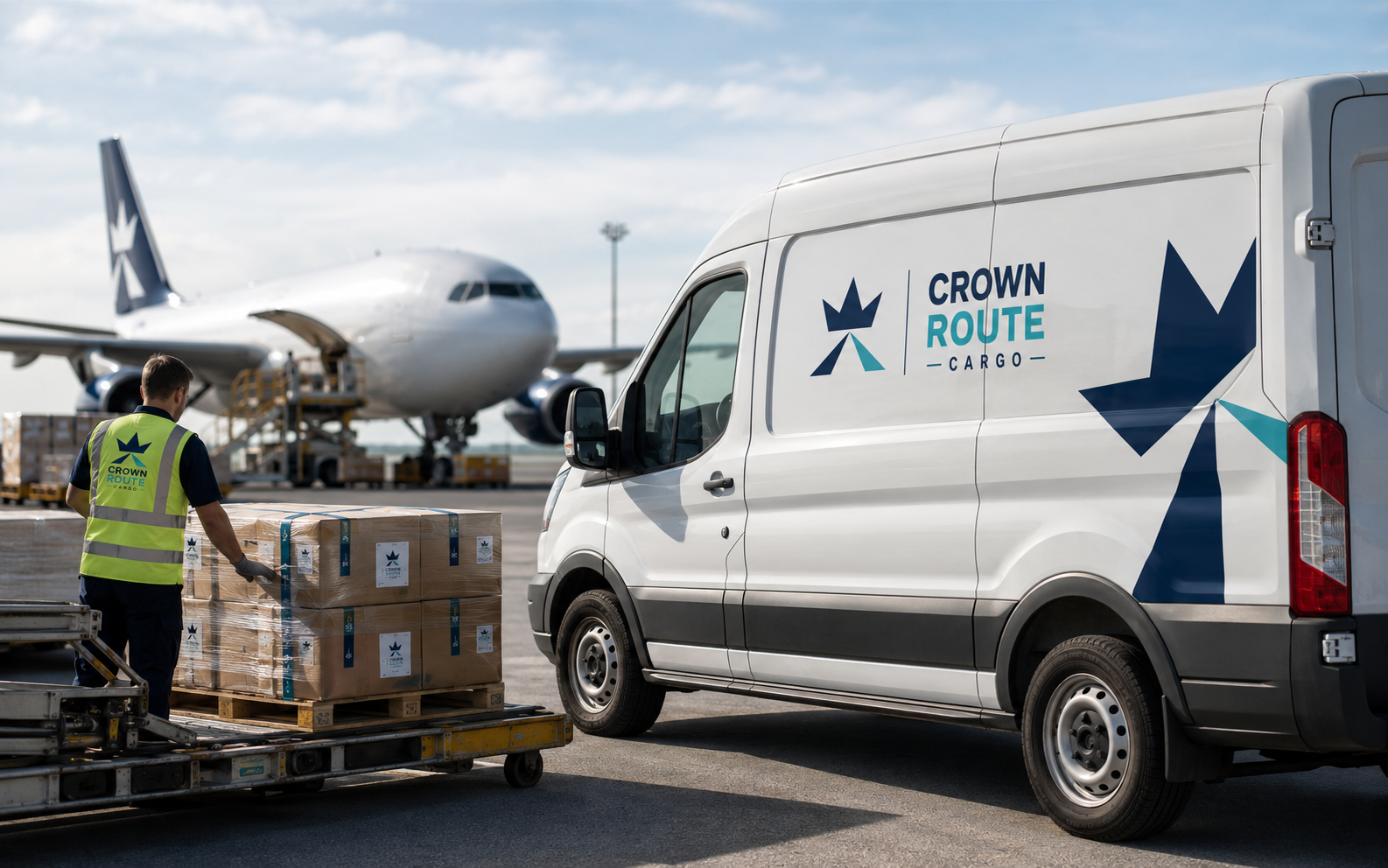 Crown Route Cargo air cargo loading operation